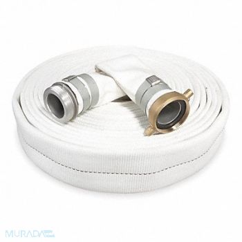 GRAINGER APPROVED Discharge Hose 4 In IDx50 Ft 125 PSI Max, 1ZMT7