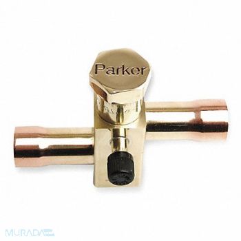 PARKER Service/Shut Off Valve 7/8 In Copper, 1ZRL2