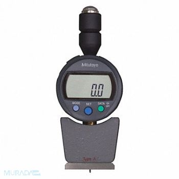 MITUTOYO Digital Durometer Shore A 1.73 x 0.71 In, 1ZRT4