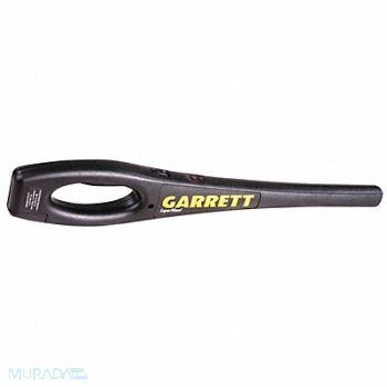 GARRETT METAL DETECTORS Handheld Metal Detector Plastic, 1ZRZ7
