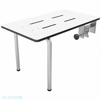 WINGITS Portable Tub Bench 15 in Seat W, 15E829