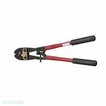 KLEIN TOOLS Crimper 6 to 4/0 AWG 19-1/2 L, 25D147