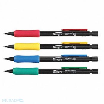 INTEGRA Grip Mechanical Pencils Black Lead PK12, 202Z23
