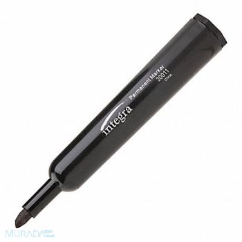 INTEGRA Permanent Chisel MarkersBlack PK12, 203U01