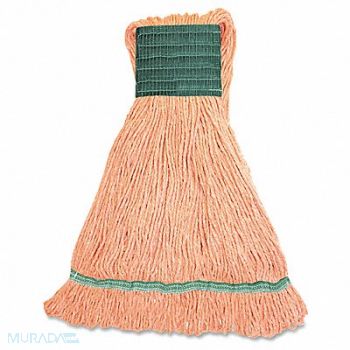 GENUINE JOE Mop Head Orange Synthetic, 204D95