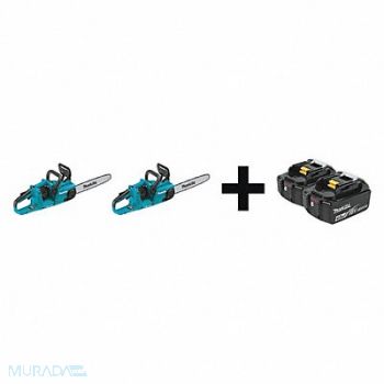 MAKITA Chain Saw Kit Battery 14 Bar Length, 204H25