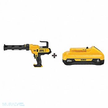 DEWALT Caulk Gun Kit 20V DC 10 oz Open Frame, 209F43