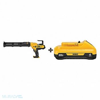 DEWALT Caulk Gun Kit 20V DC 29 oz Open Frame, 209F44