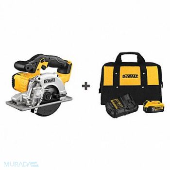 DEWALT Cordless Circ Saw Kit 5-1/2 in Blade Dia, 209F74