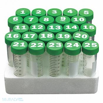 CELLTREAT Centrifuge Tube 50mL Sterile PP PK300, 20AR66