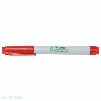 CELLTREAT Tube Marker Red Fine PK5, 20AR84