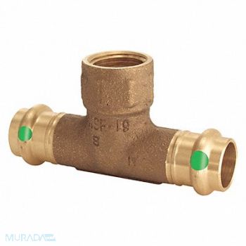 VIEGA PROPRESS Tee P1 3/4 P2 3/4 Fpt 3/4 PK5, 269Y22