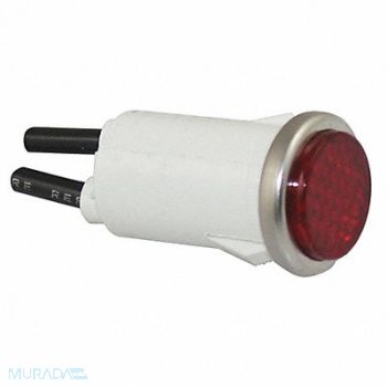 GRAINGER APPROVED Flush Indicator Light Red 24V, 20C841