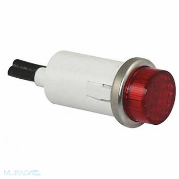 GRAINGER APPROVED Raised Indicator Light Red 12V, 20C844