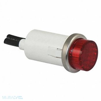GRAINGER APPROVED Raised Indicator Light Red 24V, 20C845