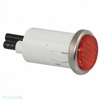 GRAINGER APPROVED Flush Indicator Light Amber 120V, 20C847