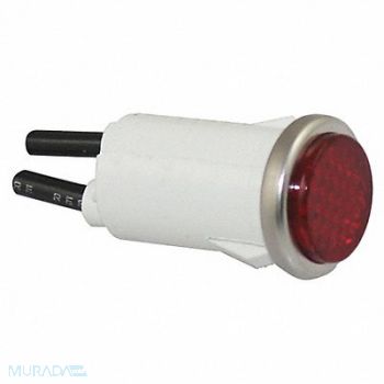 GRAINGER APPROVED Flush Indicator Light Red 120V, 20C849