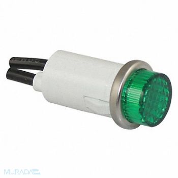 GRAINGER APPROVED Raised Indicator Light Green 120V, 20C851