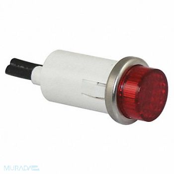 GRAINGER APPROVED Raised Indicator Light Red 120V, 20C854