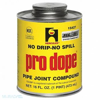 HERCULES Pipe Thread Sealant 19.2152 fl oz Gray, 20CM07