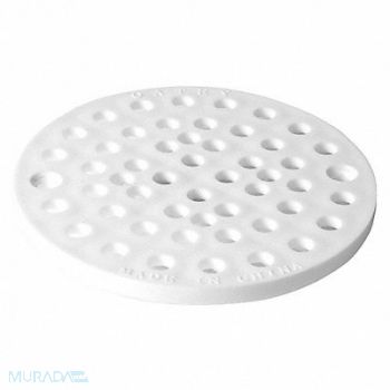 OATEY Floor Drain Grate 6-3/4 in White, 20CM28