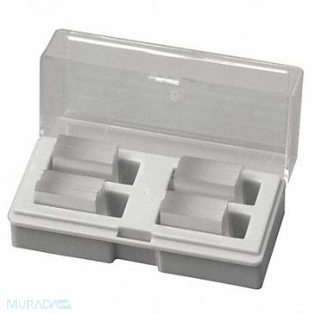 LAB SAFETY SUPPLY Cover Slip Plain Pointed Crnrs PK180, 20F846