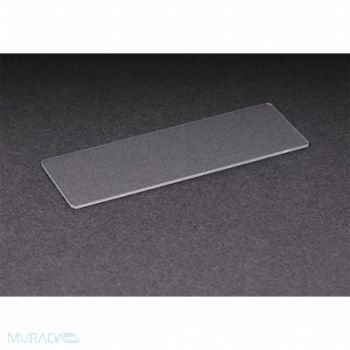 LAB SAFETY SUPPLY Microscope Slide White Glass PK72, 20F849