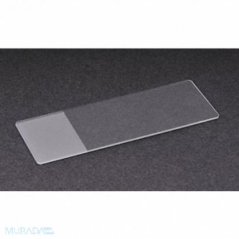 LAB SAFETY SUPPLY Microscope Slide White PK72, 20F854