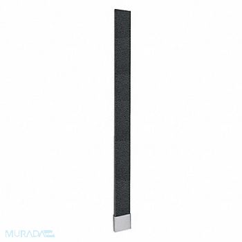 ASI GLOBAL PARTITIONS Partition Column Black 10 in W, 20FT56