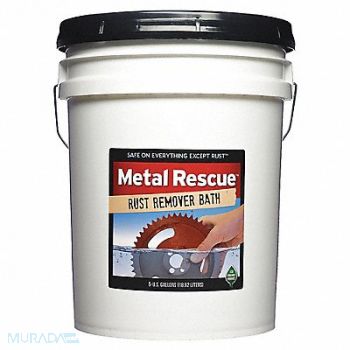METAL RESCUE Rust Remover 5 gal Bucket, 20FX73