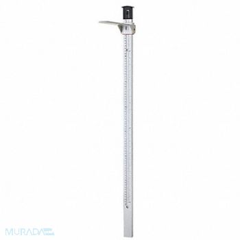 DORAN Mechanical Height Rod White Aluminum, 20GV91