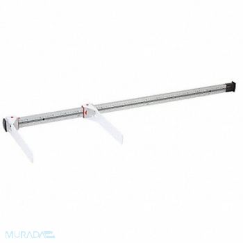 DORAN Infant Table Height Rod Silver Aluminum, 20GV92