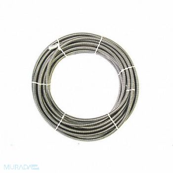 WESTWARD Drain Cleaning Cable 5/8 in Dia 100 ft L, 20GZ39