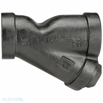 GRAINGER APPROVED Y Strainer 5 7/8 H 0.062 Perf Cast Iron, 20H629