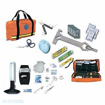 EMI Disaster Response Kit 63 Piece Orange, 20H923