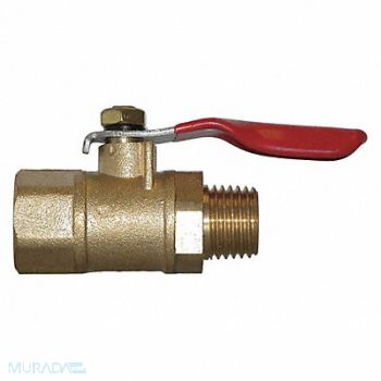WINTERS Mini Ball Valve 1/4 In NPT Lever Handle, 20JN49