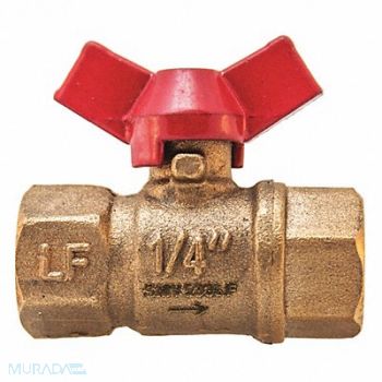 WINTERS Mini Ball Valve 1/4 in NPT T-Handle, 20JN51