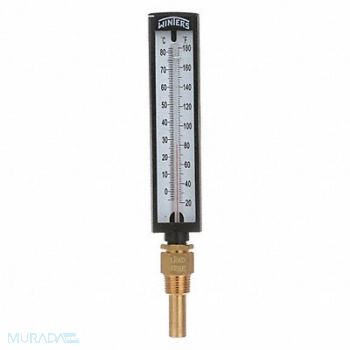 WINTERS Thermometer Analog 20 to 80 deg 1/2in, 20JN58
