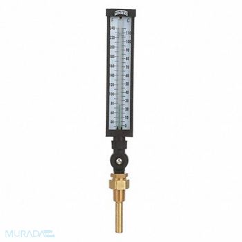 WINTERS Thermometer Analog 30-240 deg 3/4in NPT, 20JN70