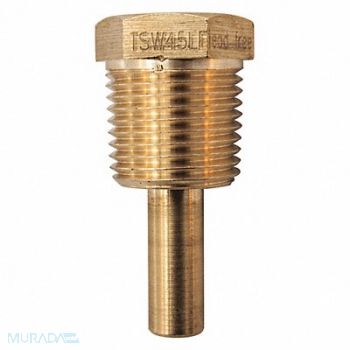 WINTERS Thermowell Stepped 0.9 In Insrt Depth, 20JN92