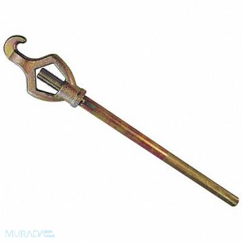 MOON AMERICAN Adj. Hydrant Wrench 17.7 L Steel, 20JP20