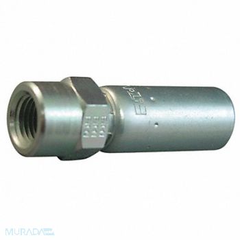 KURT Crimp Fitting Straight 3/8 ID FNPT, 55RR51