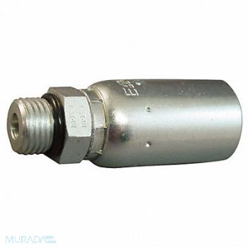 KURT Crimp Fitting Straight 1/4 ID ORB, 55RR44