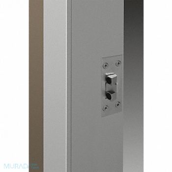 MCKINNEY Door Stop Wall Mount Satin Chrome, 20JZ28