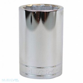 SK PROFESSIONAL TOOLS Socket Steel Chrome 1 1/2 in, 20K492