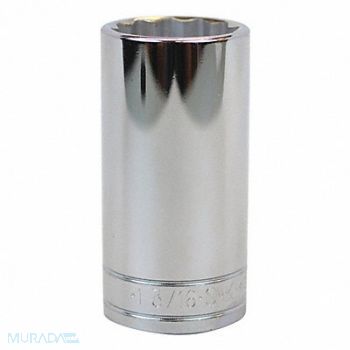 SK PROFESSIONAL TOOLS Socket Steel Chrome 1 3/16 in, 20K495