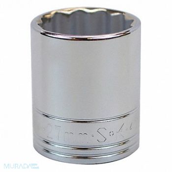 SK PROFESSIONAL TOOLS Socket Steel Chrome 27 mm, 20K547