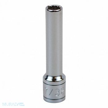 SK PROFESSIONAL TOOLS Socket Steel Chrome 7/32 in, 20K577