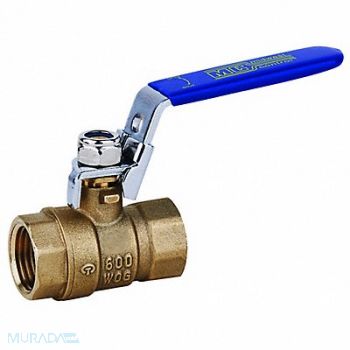 GRAINGER APPROVED Brass Ball Valve Inline FNPT 2, 20K887