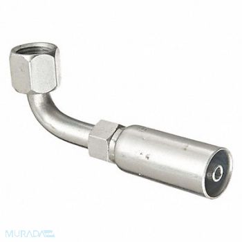 KURT Crimp Fitting 90 Degrees Elbow 1/4 ID, 55RT38